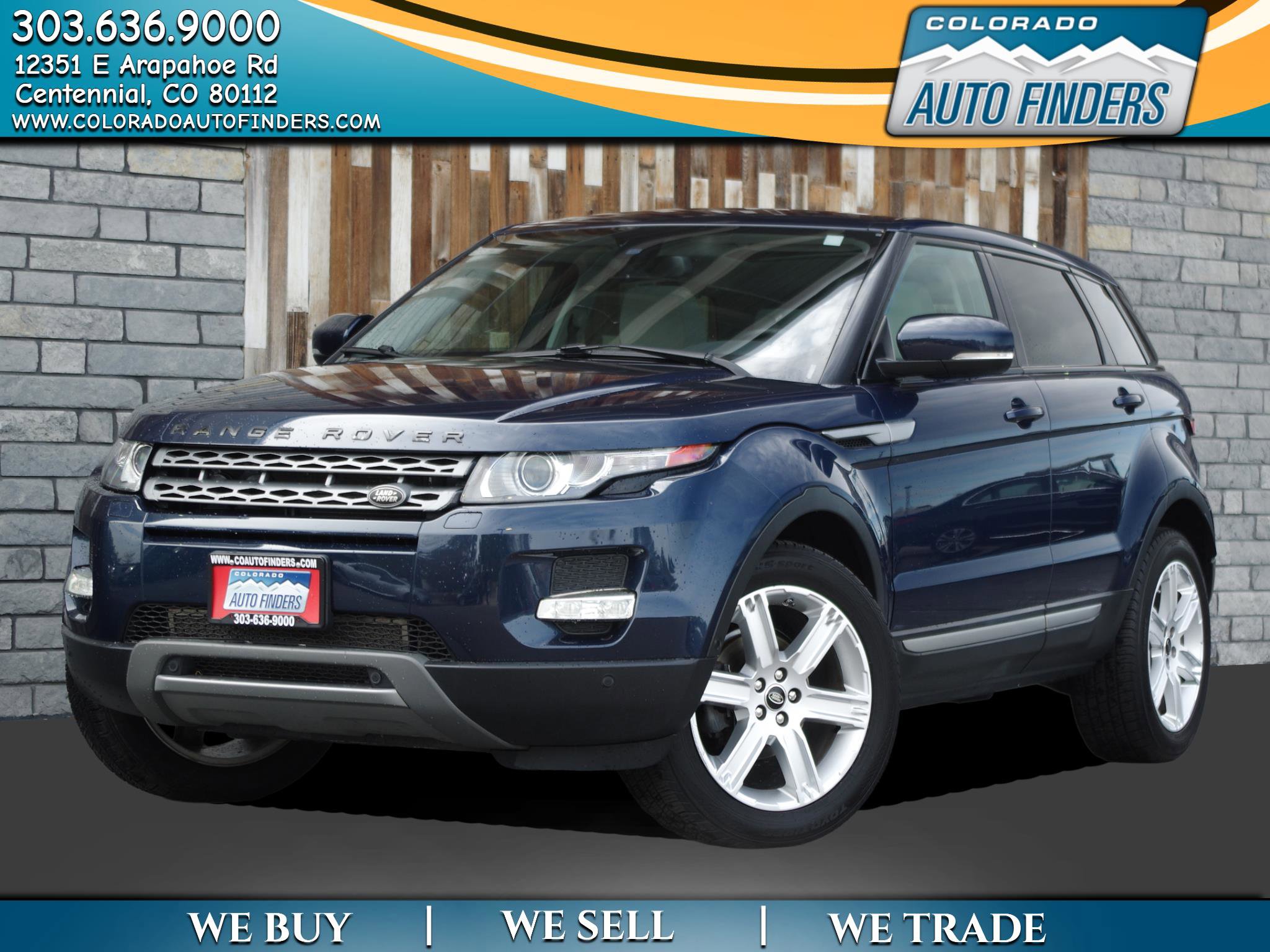 Used 2013 Land Rover Range Rover Evoque Pure Plus