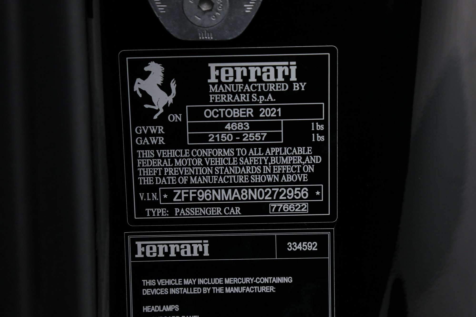 Certified 2022 Ferrari SF90 Spider AWD/4WD image 47