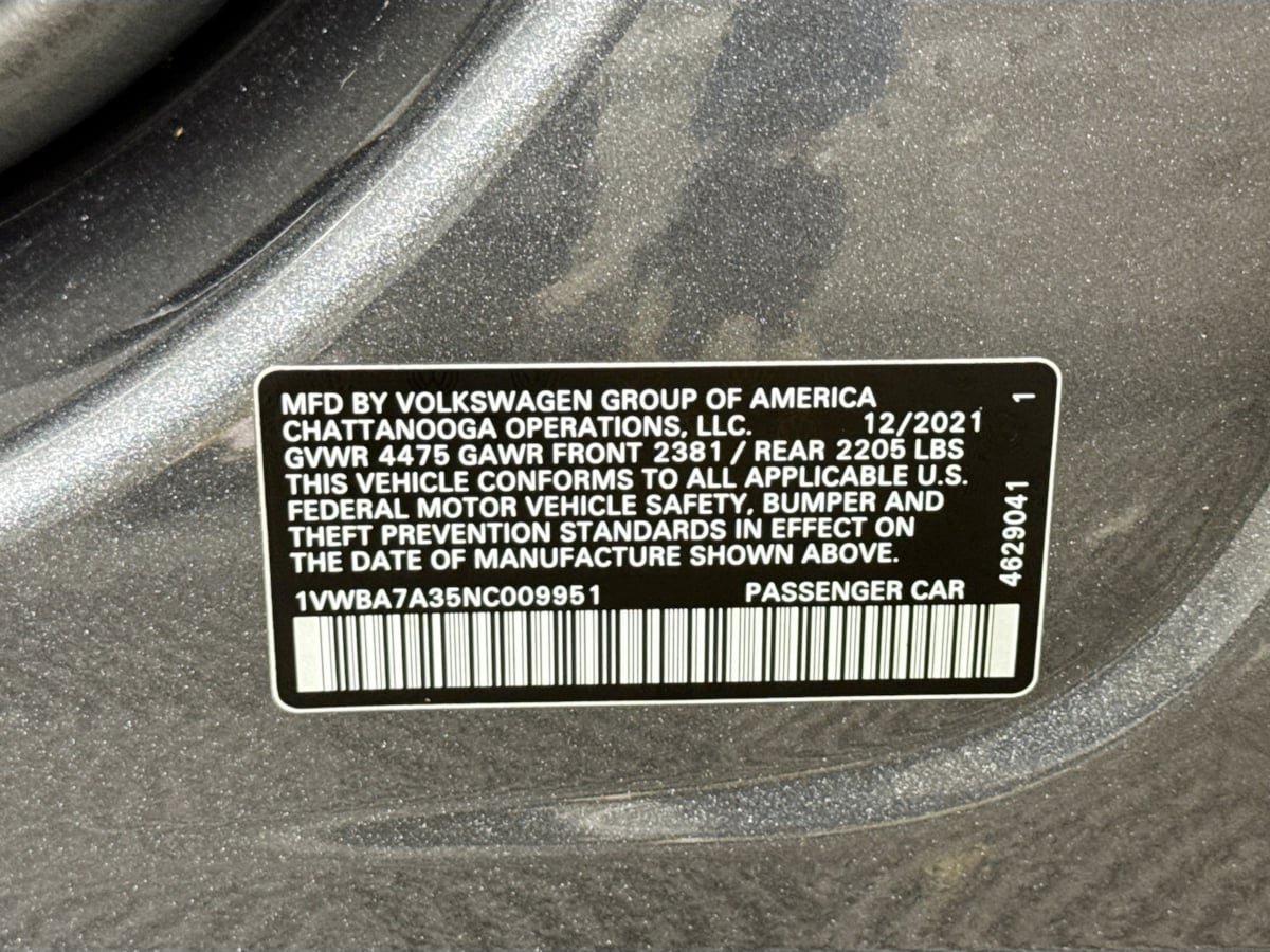 Used 2022 Volkswagen Passat 2.0T FWD image 45