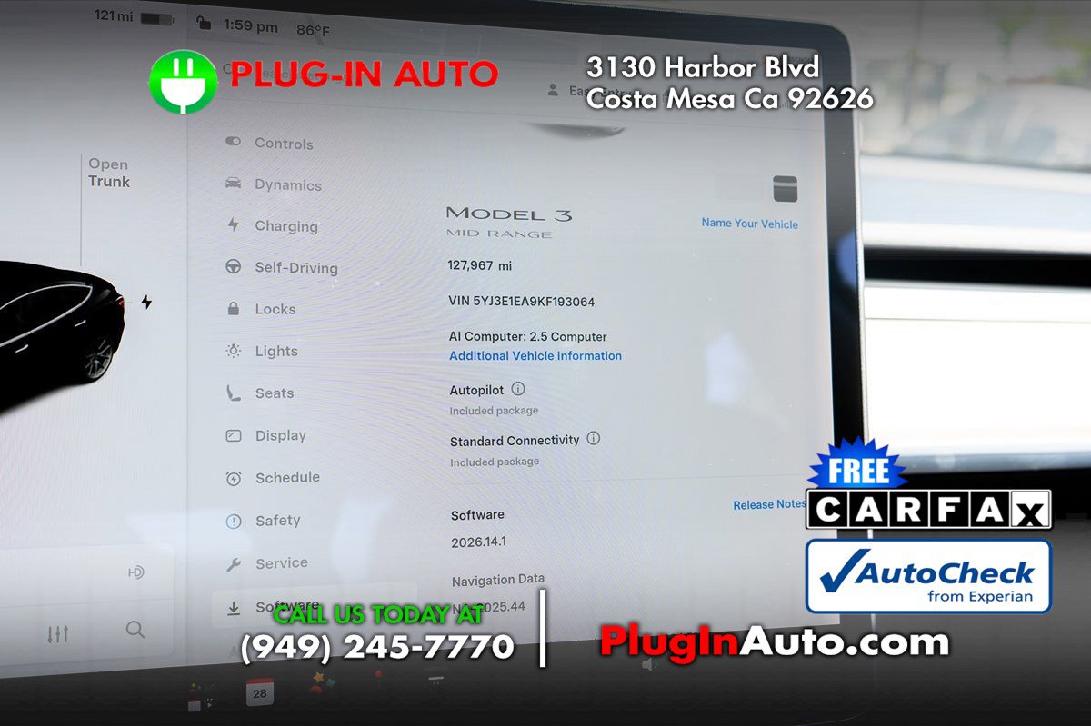 Used 2019 Tesla Model 3 Mid Range RWD image 28