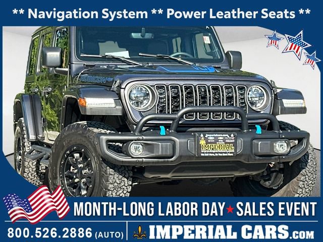 Used 2023 Jeep Wrangler Unlimited Rubicon 4xe AWD/4WD image 1