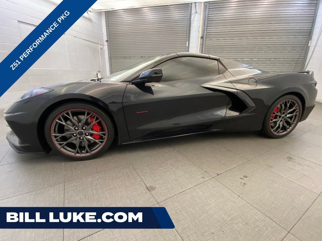 Used 2023 Chevrolet Corvette Stingray Premium Conv w/ Z51 Performance Package RWD image 1