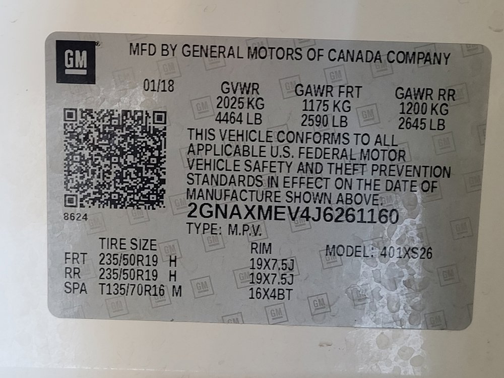 Used 2018 Chevrolet Equinox Premier FWD image 33