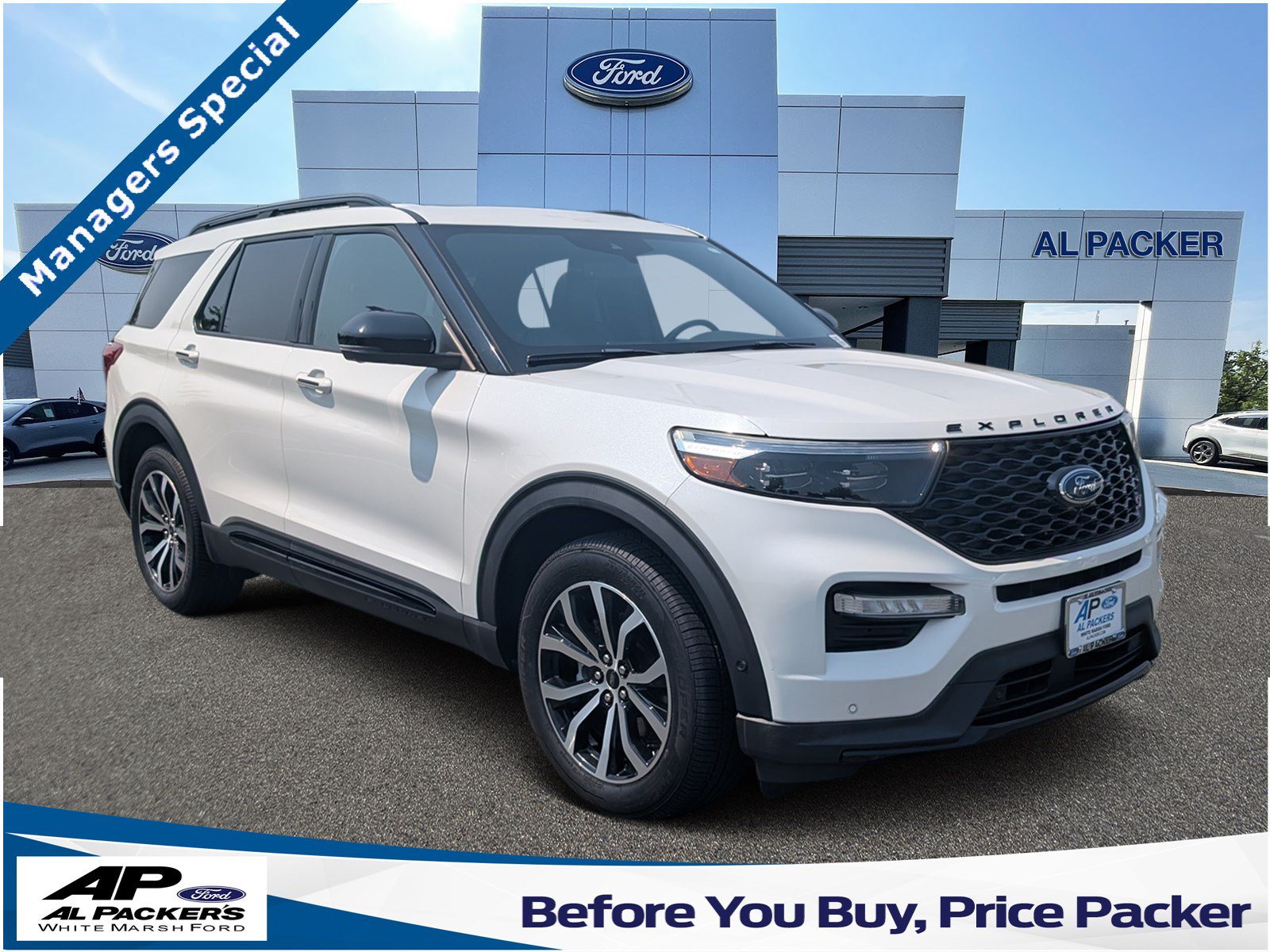 Certified 2020 Ford Explorer ST