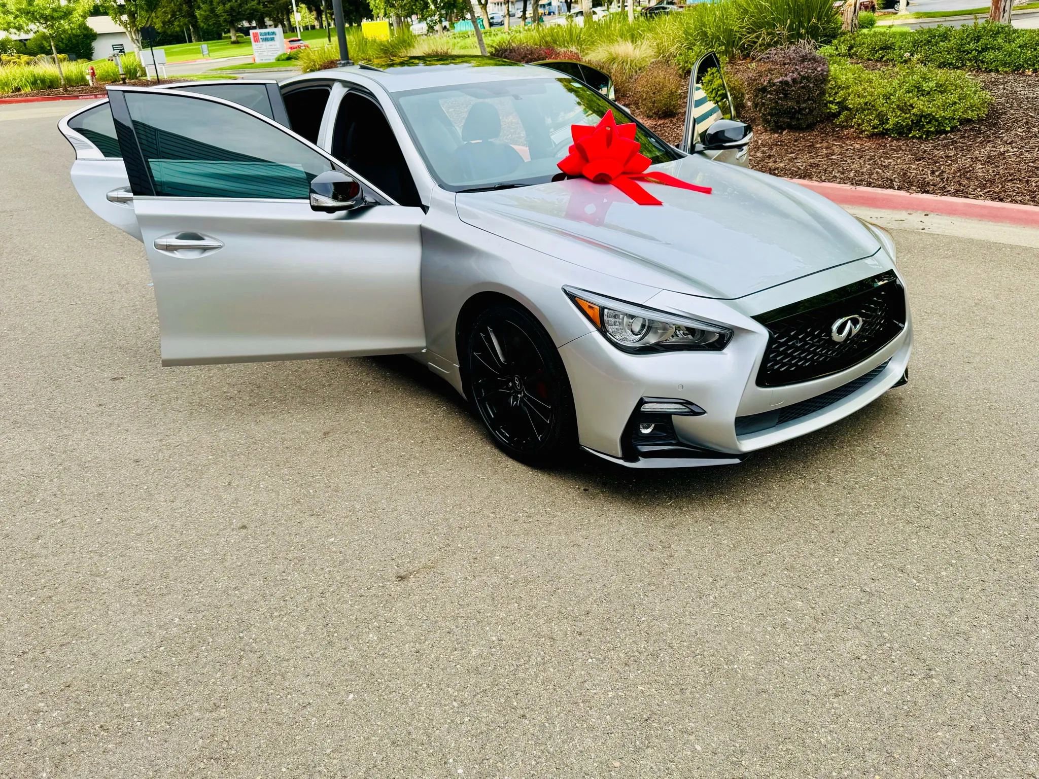 Used 2019 INFINITI Q50 Red Sport 400 RWD image 42