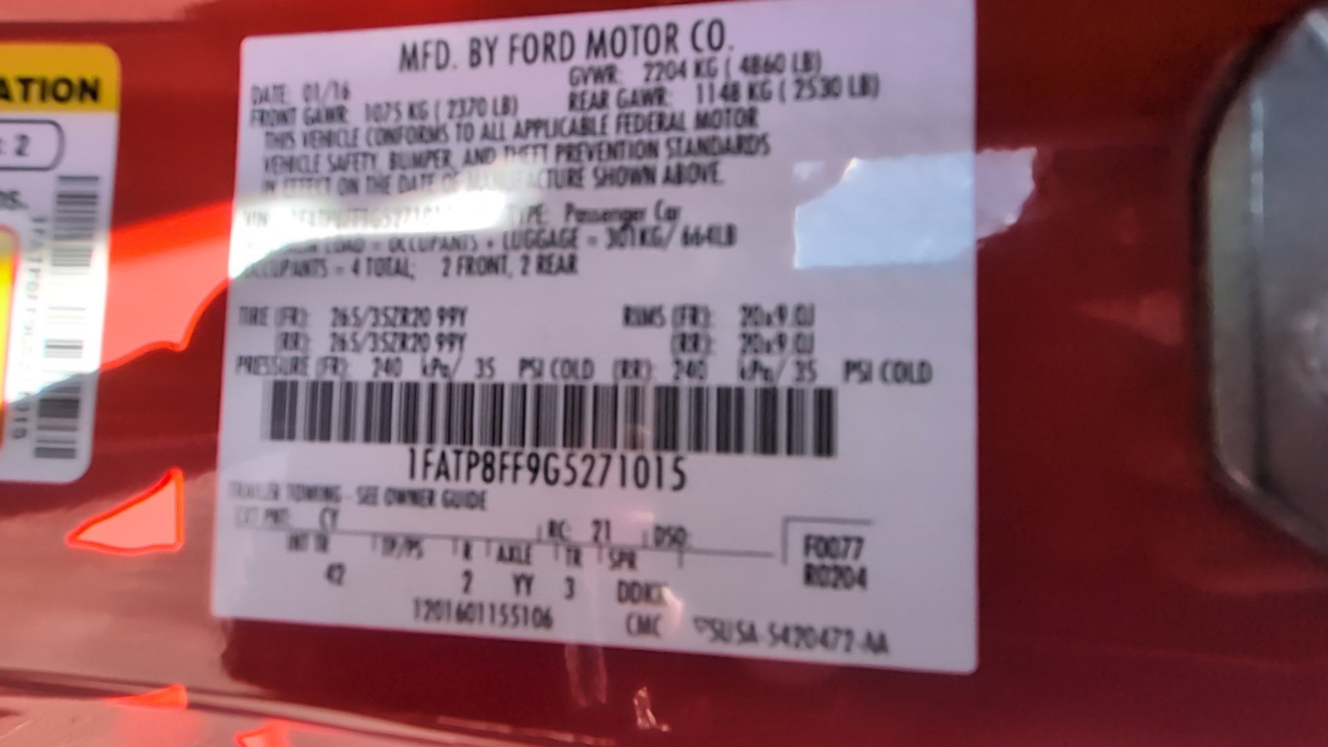 Used 2016 Ford Mustang GT Premium RWD image 31