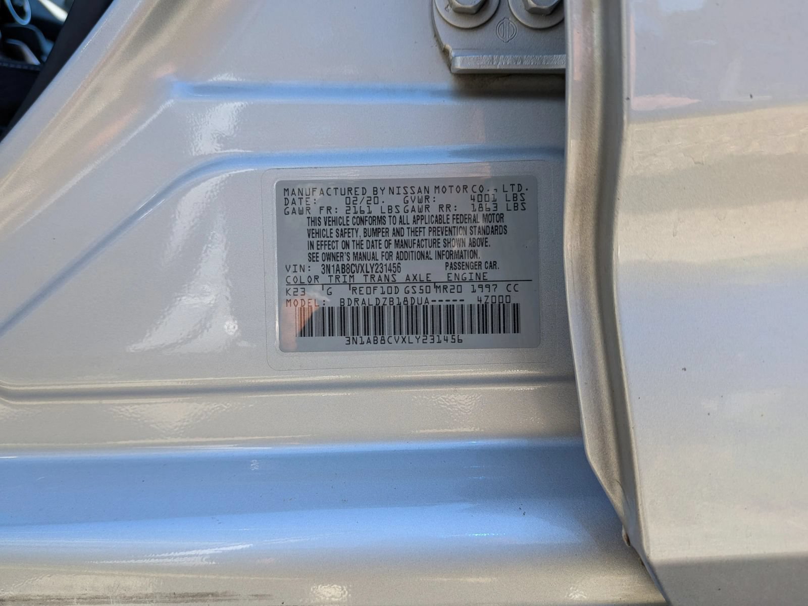 Used 2020 Nissan Sentra SV FWD image 33