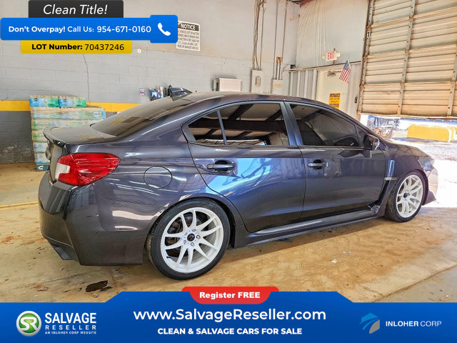 Used 2018 Subaru WRX Limited AWD/4WD image 4