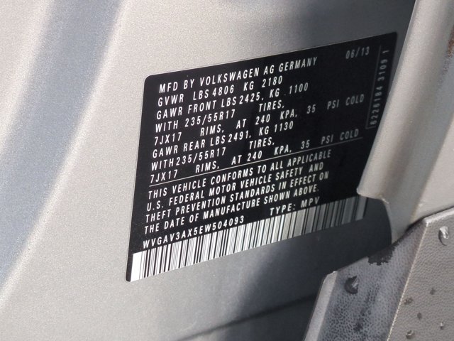 Used 2014 Volkswagen Tiguan SE FWD image 22