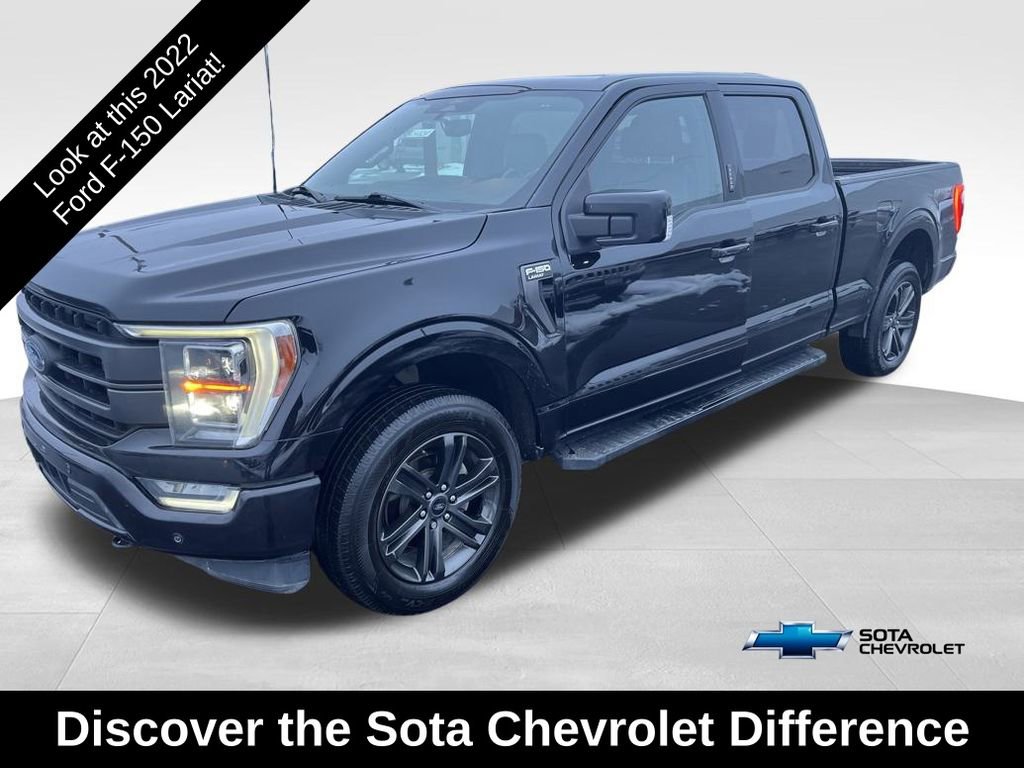 Used 2022 Ford F150 Lariat w/ Equipment Group 502A High image 1