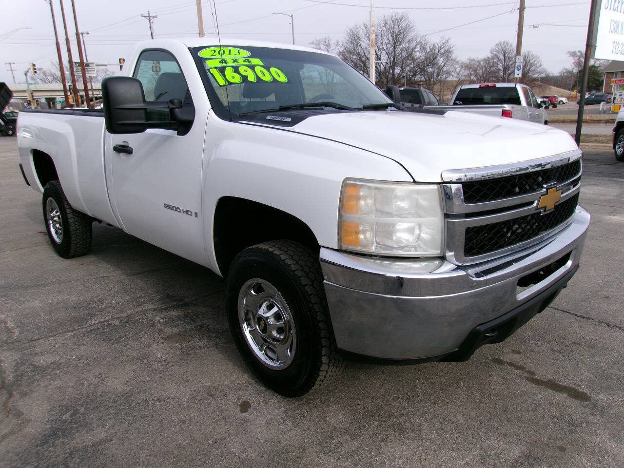 Used 2013 Chevrolet Silverado 2500 W/T w/ Snow Plow Prep Package image 7