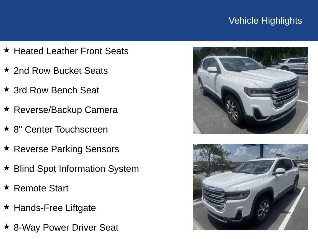 Used 2020 GMC Acadia SLT FWD image 13