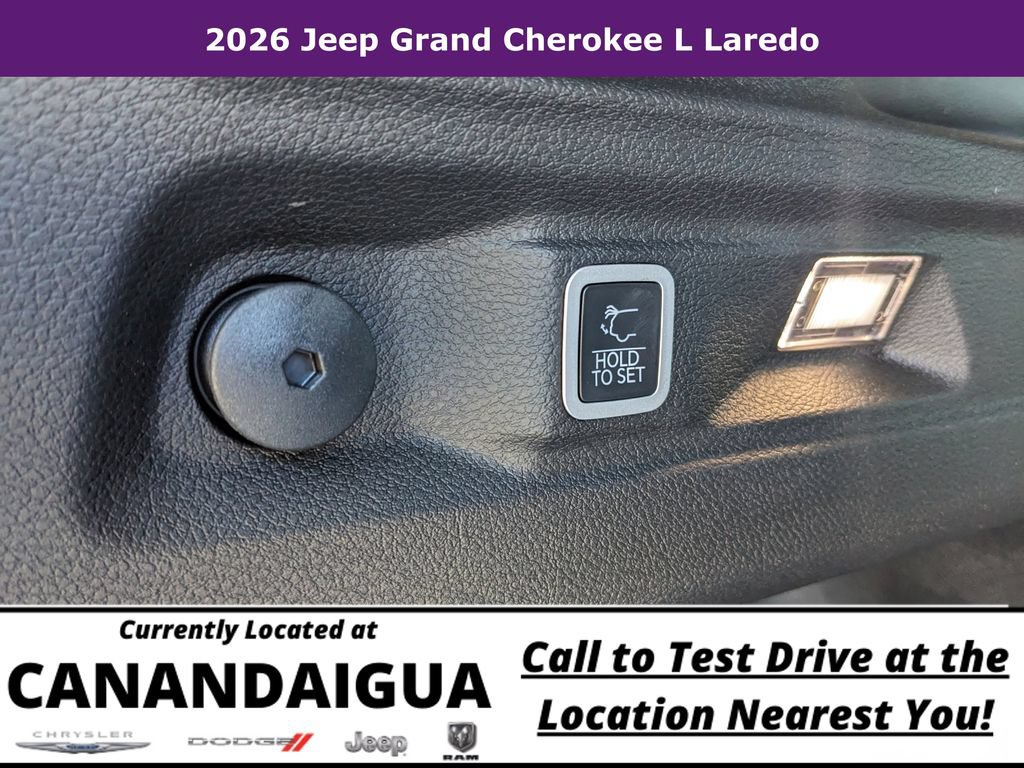 New 2026 Jeep Grand Cherokee L Laredo AWD/4WD image 25
