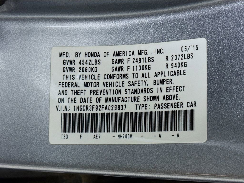 Used 2015 Honda Accord Touring image 32