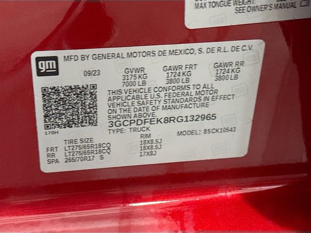 Used 2024 Chevrolet Silverado 1500 LT Trail Boss image 32