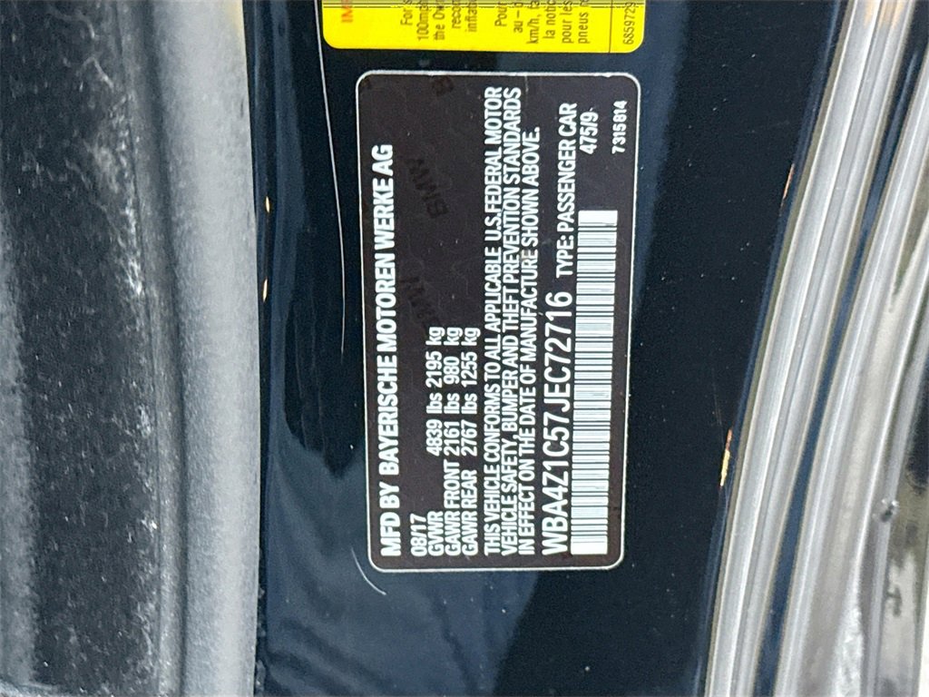 Used 2018 BMW 430i Convertible w/ Premium Package image 33