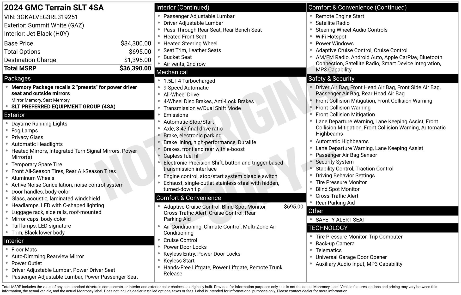 Used 2024 GMC Terrain SLT image 21
