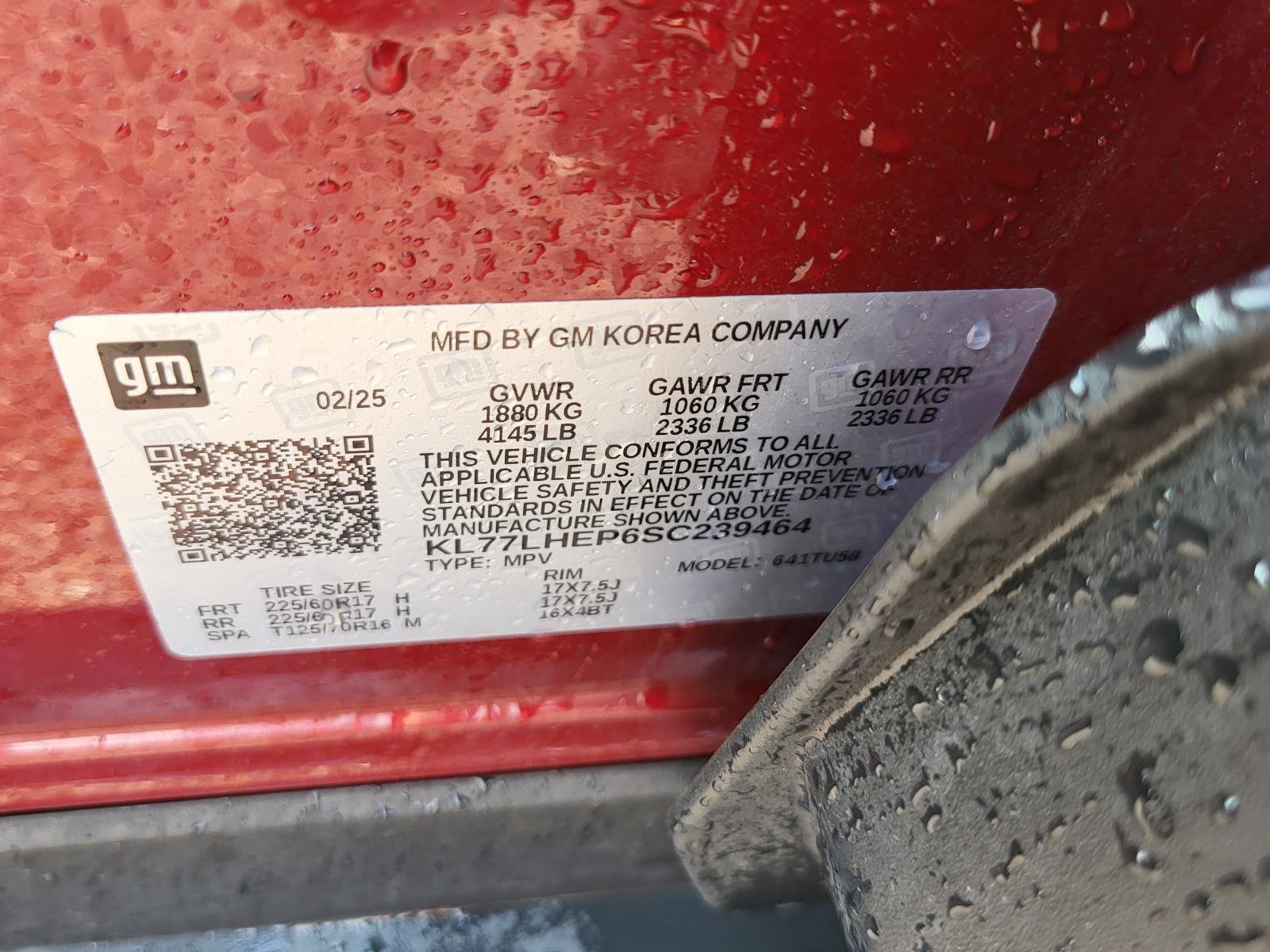 Used 2025 Chevrolet Trax LT w/ LT Convenience Package image 34