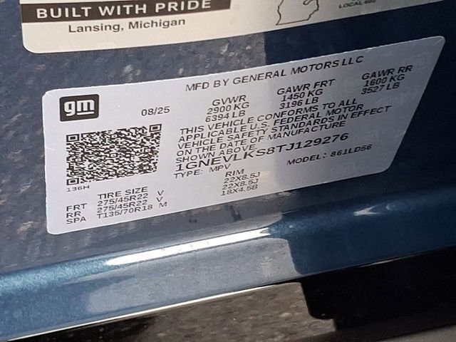 Used 2026 Chevrolet Traverse RS image 25