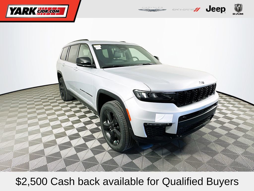 New 2025 Jeep Grand Cherokee L Limited w/ Black Appearance Package 360° Tour