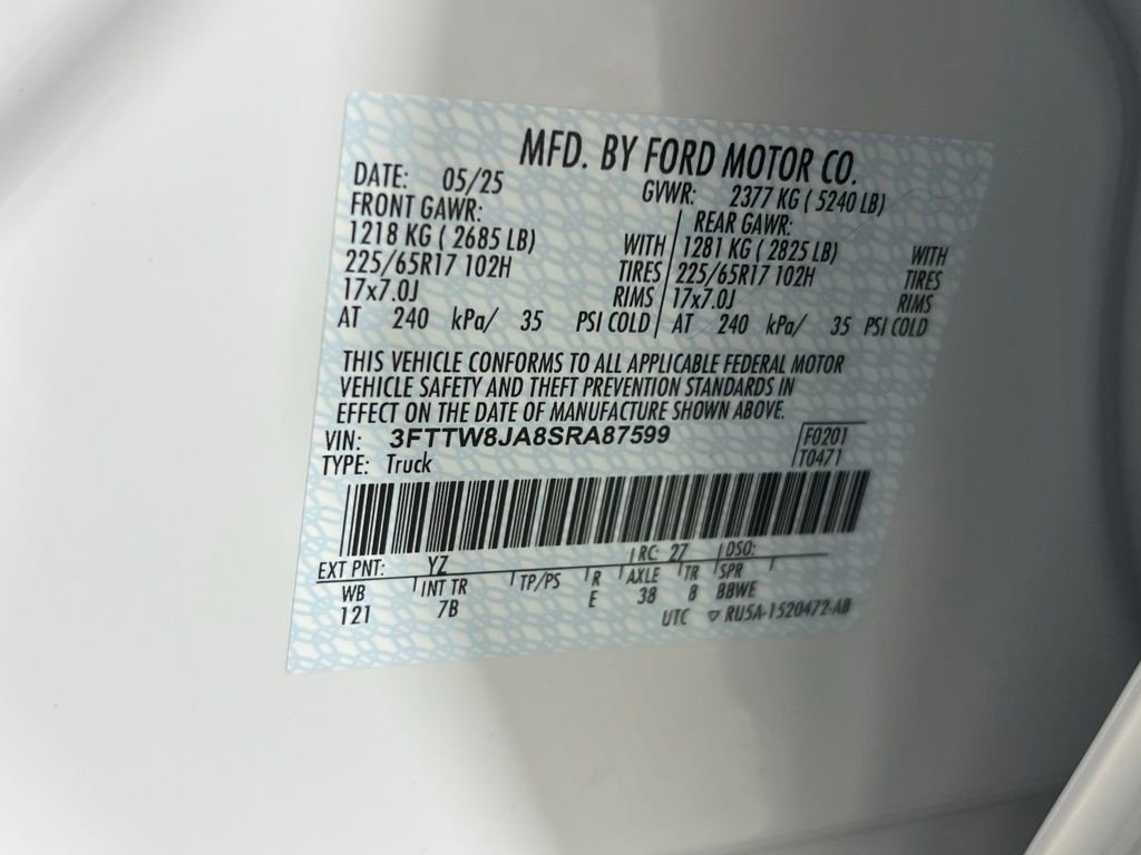 Used 2025 Ford Maverick XLT w/ Equipment Group 302A image 29