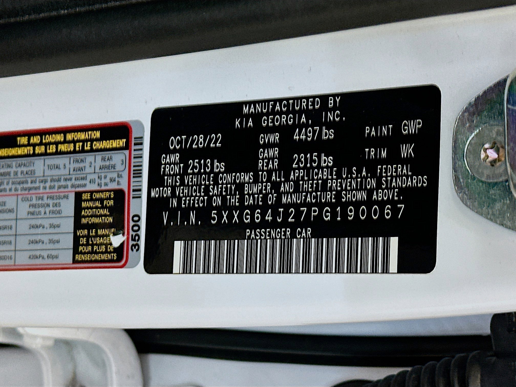 Used 2023 Kia K5 GT-Line image 12