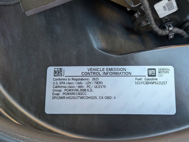 Used 2023 Chevrolet Corvette Stingray Premium Conv w/ 3LT RWD image 12