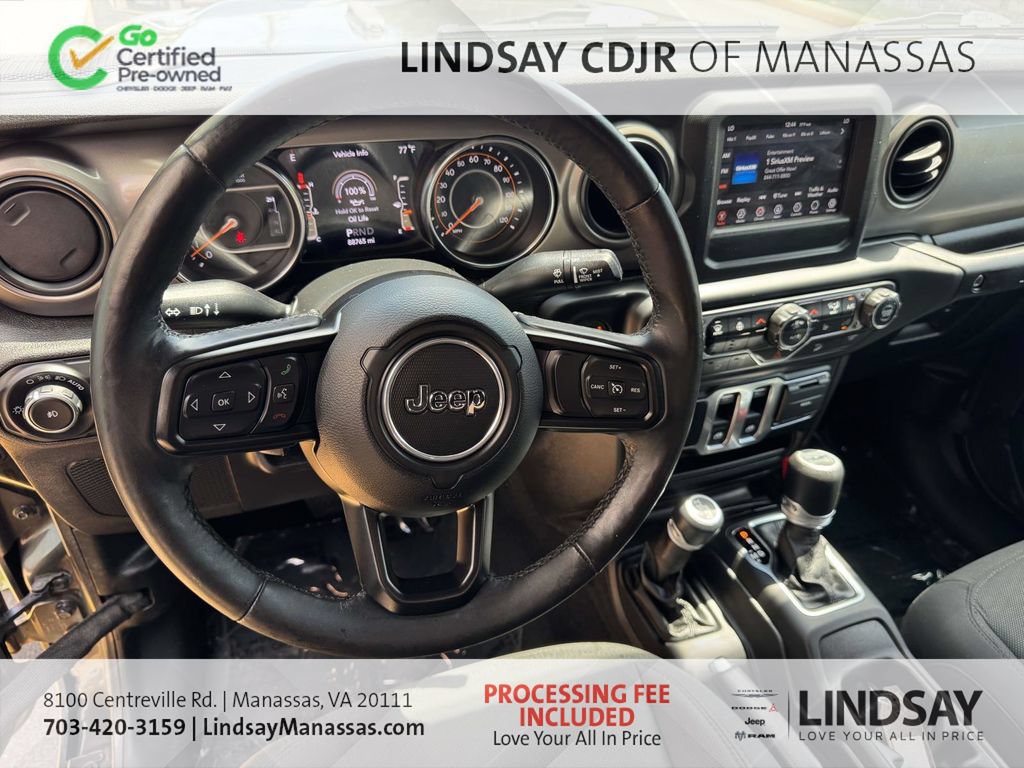 Certified 2019 Jeep Wrangler Sport AWD/4WD image 22