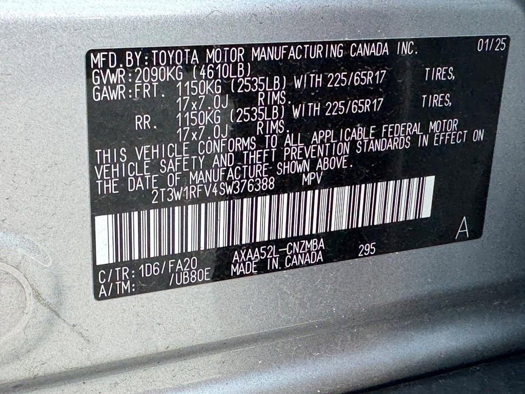 Certified 2025 Toyota RAV4 XLE FWD image 23