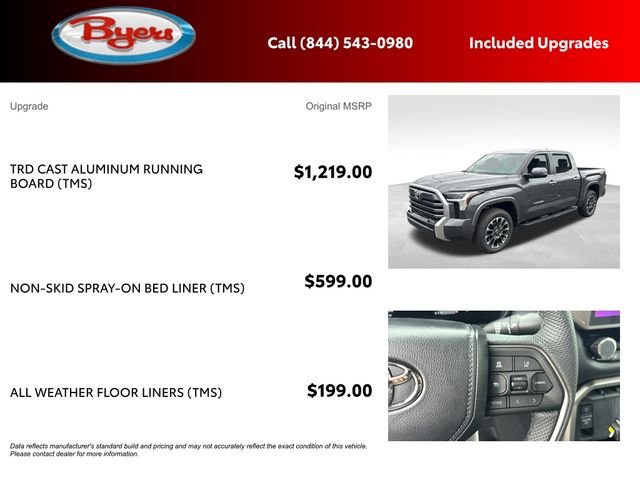 New 2026 Toyota Tundra Limited AWD/4WD image 5