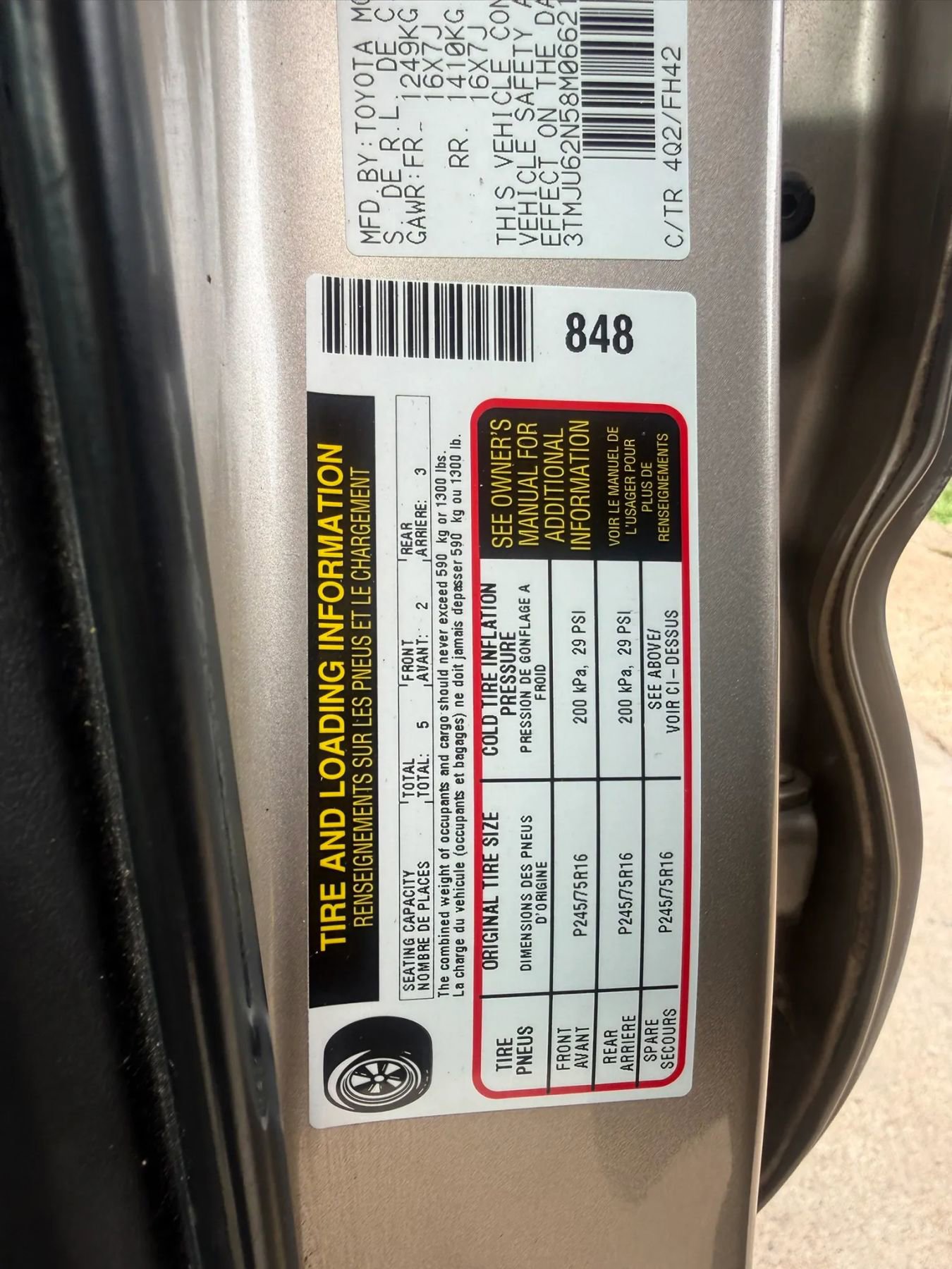 Used 2008 Toyota Tacoma PreRunner RWD image 33