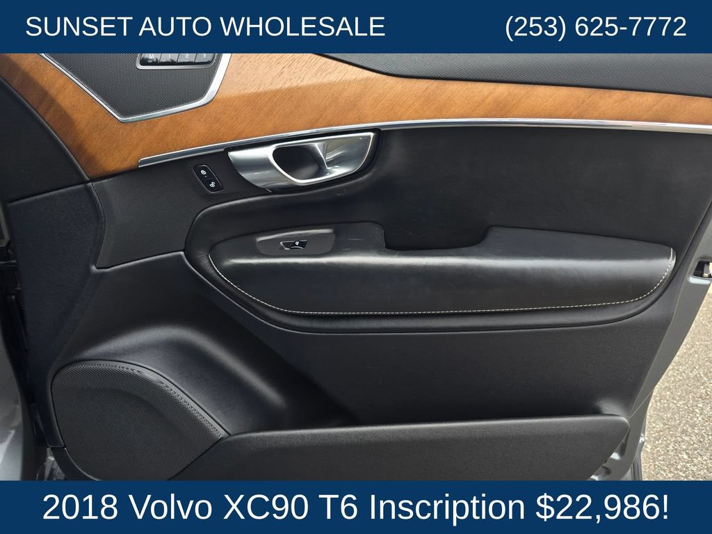 Used 2018 Volvo XC90 T6 Inscription w/ Convenience Package AWD/4WD image 24