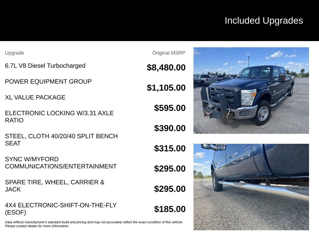 Used 2016 Ford F350 XL w/ Power Equipment Group AWD/4WD image 6