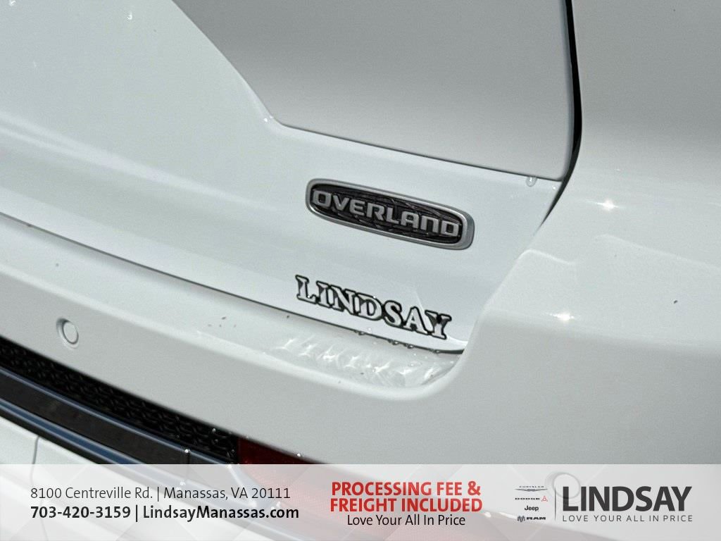 New 2025 Jeep Grand Cherokee Overland w/ Adv Protech Group III AWD/4WD image 22