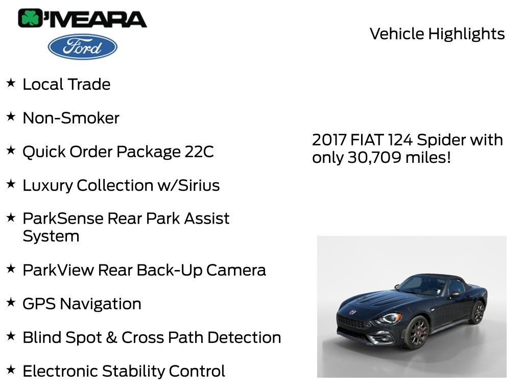Used 2017 FIAT 124 Spider Abarth RWD image 8
