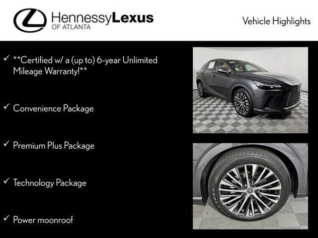 Used 2025 Lexus RX 350 Premium Plus w/ Convenience Package image 12