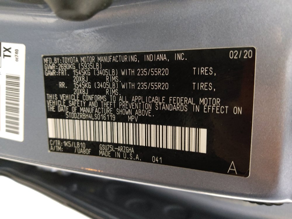 Used 2020 Toyota Highlander Limited image 33