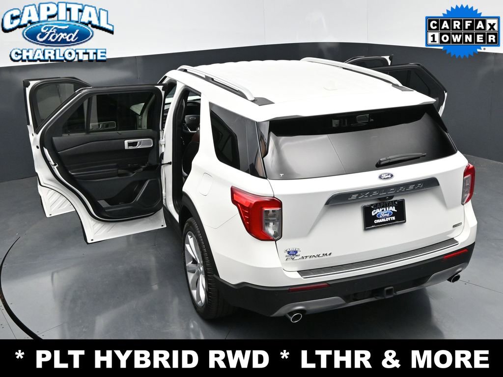 Used 2023 Ford Explorer Platinum w/ Class IV Trailer Tow Package RWD image 36