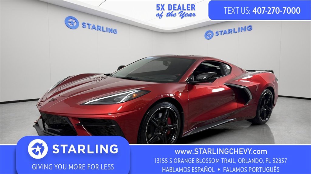 Used 2022 Chevrolet Corvette Stingray Premium Cpe w/ Z51 Performance Package image 1