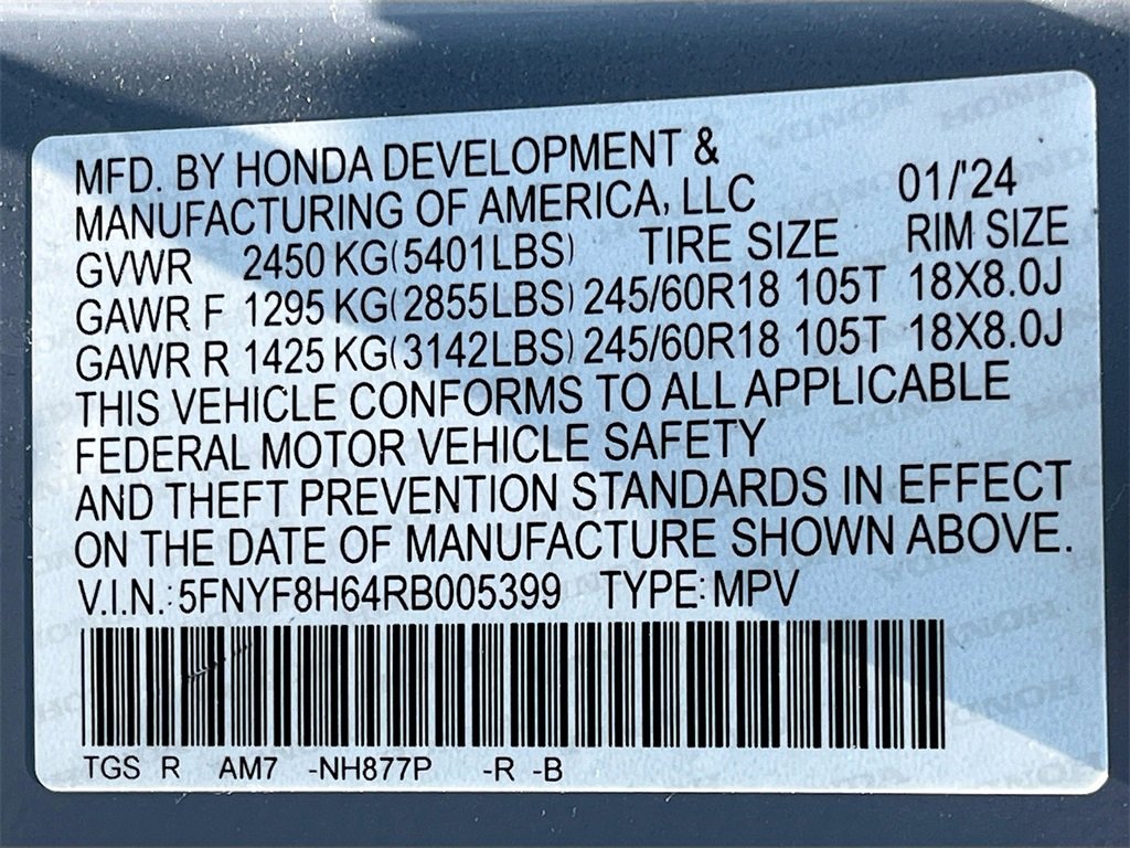 Used 2024 Honda Passport TrailSport image 33