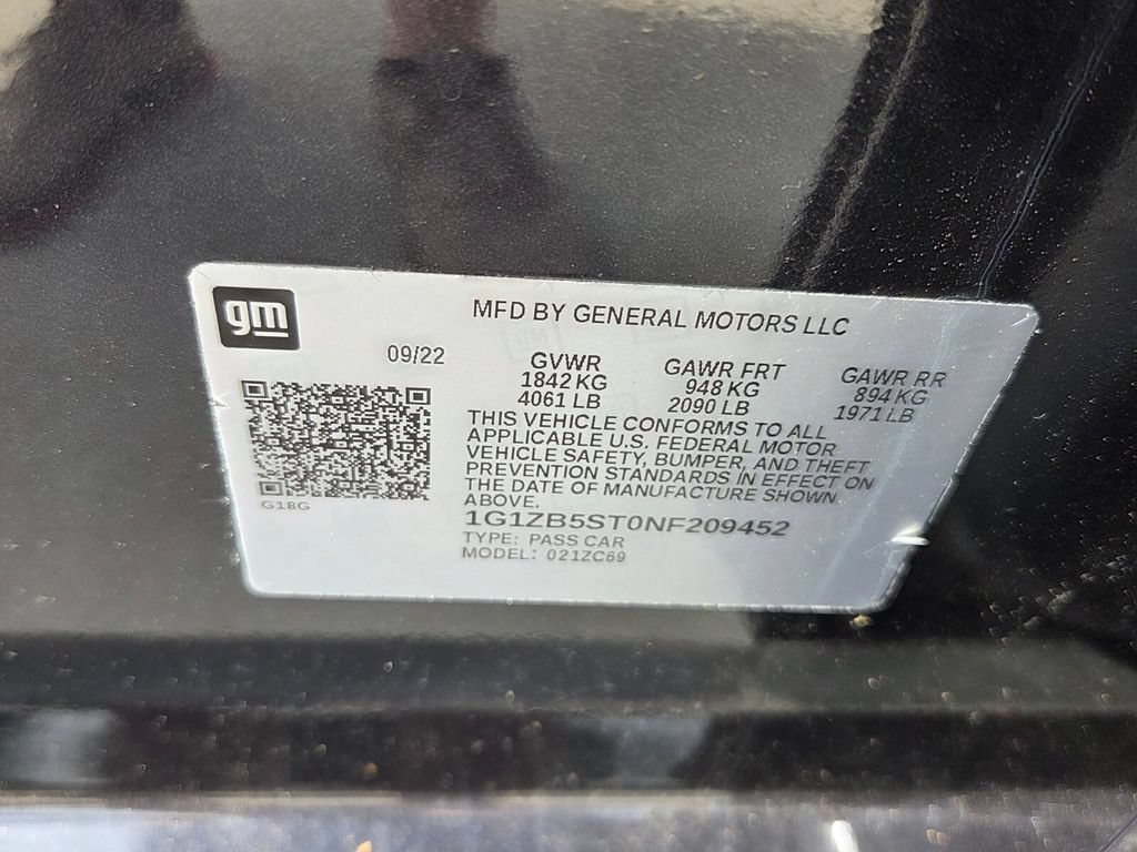 Used 2022 Chevrolet Malibu LS FWD image 19