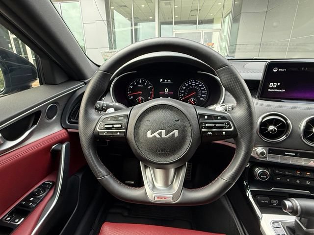 Used 2022 Kia Stinger GT1 w/ Red Interior Color Package RWD image 23