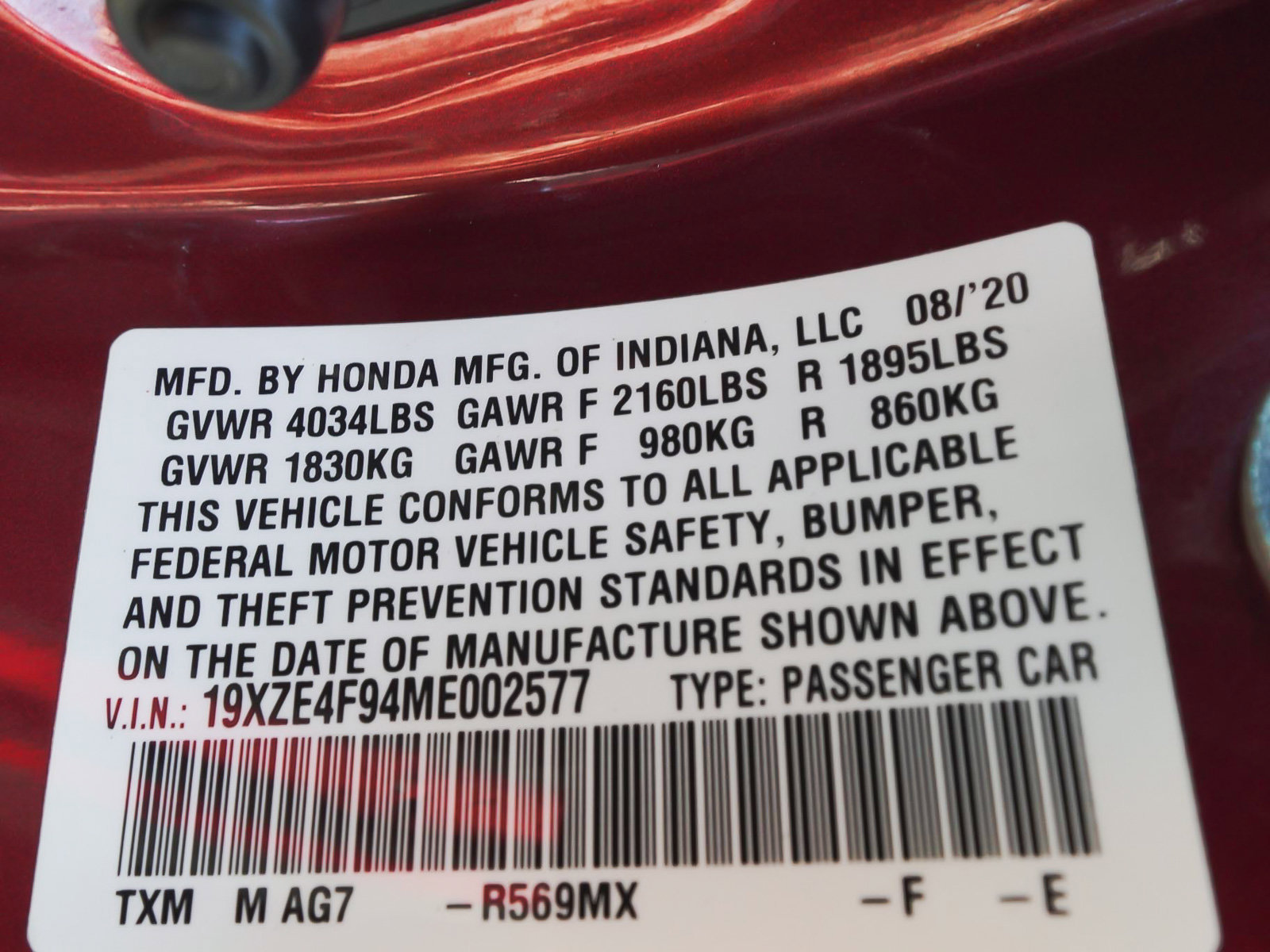 Used 2021 Honda Insight Touring image 15