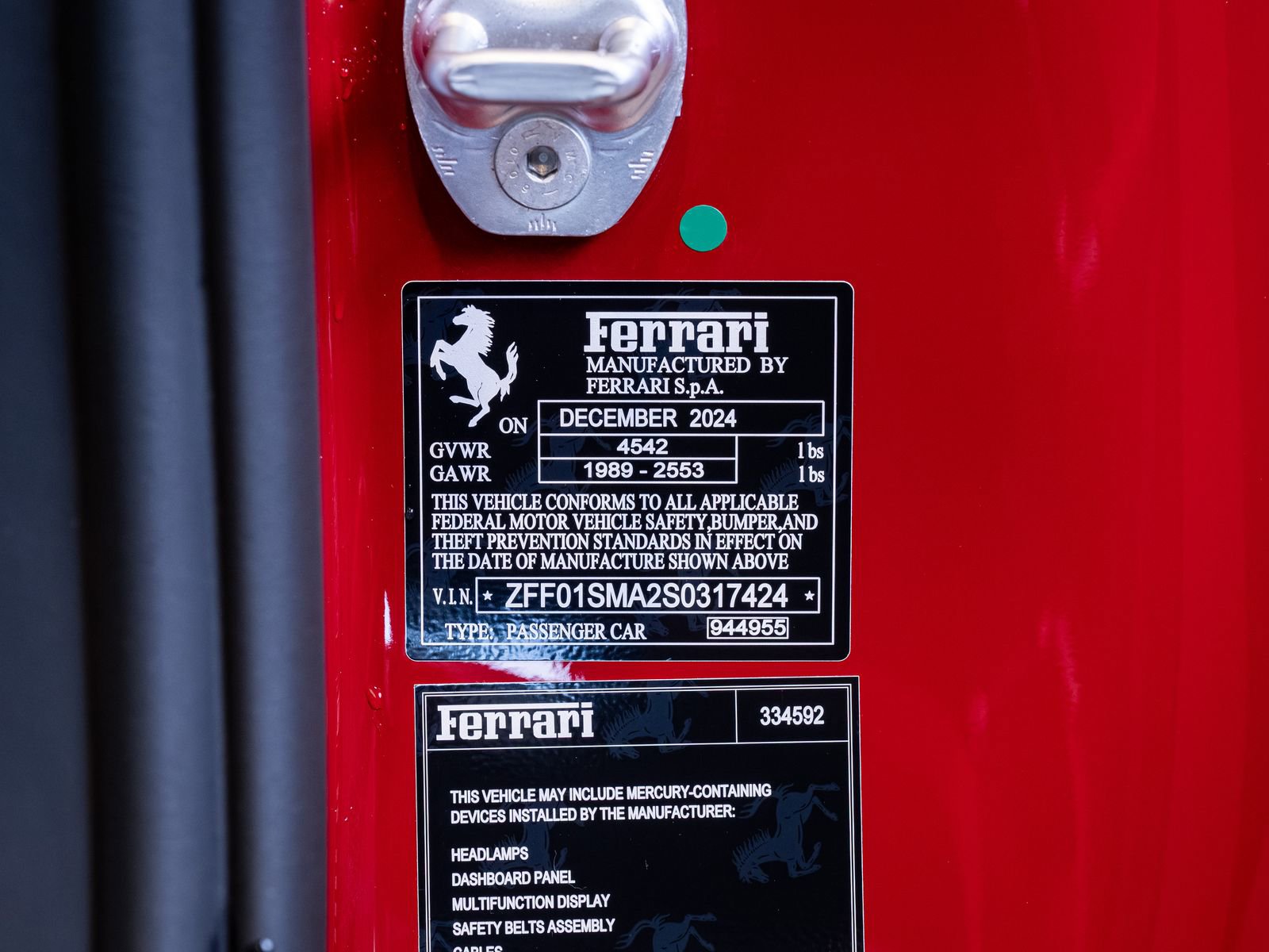 Used 2025 Ferrari 296 GTS image 26