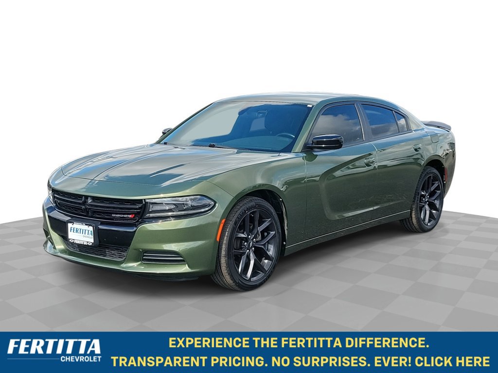 Used 2021 Dodge Charger SXT w/ Blacktop Package RWD image 1