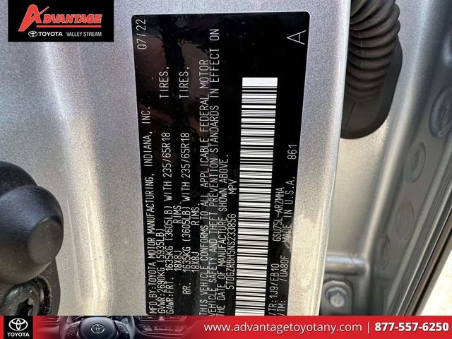 Used 2022 Toyota Highlander XLE image 22