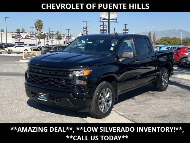 Used 2023 Chevrolet Silverado 1500 Custom w/ LPO, Dark Essentials Package RWD image 1