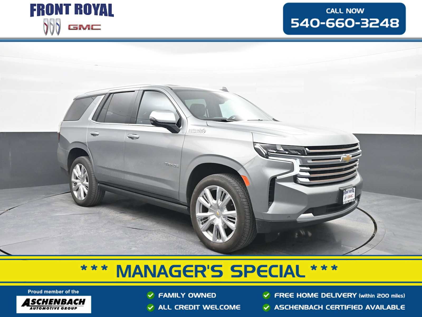 Used 2024 Chevrolet Tahoe High Country w/ Max Trailering Package