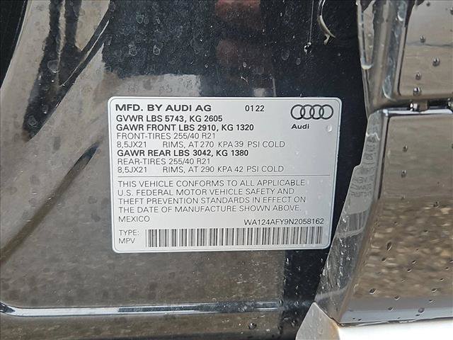 Used 2022 Audi SQ5 Premium Plus AWD/4WD image 23