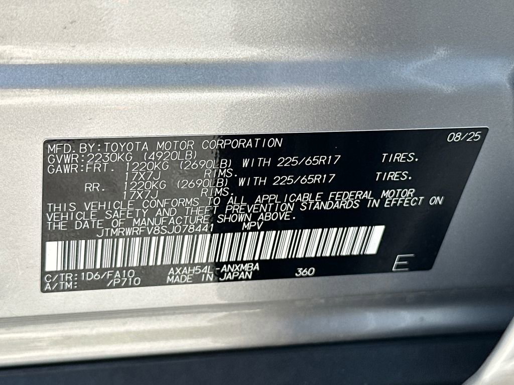 Certified 2025 Toyota RAV4 XLE AWD/4WD image 32